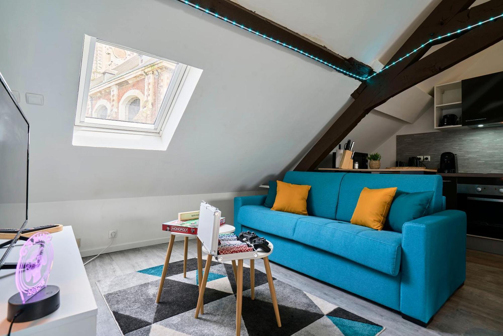 Gameclub - Les Demeures D'Adrien Apartment Carvin Bagian luar foto