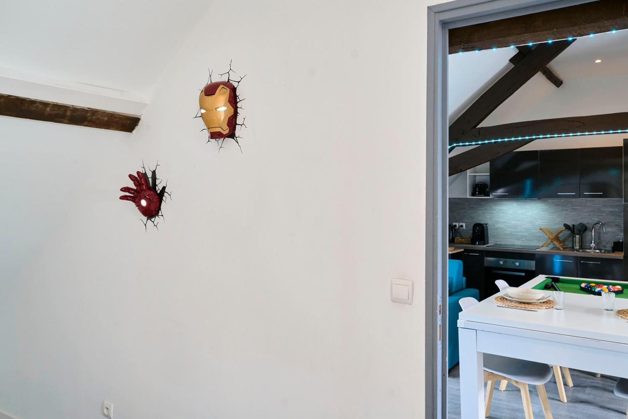 Gameclub - Les Demeures D'Adrien Apartment Carvin Bagian luar foto