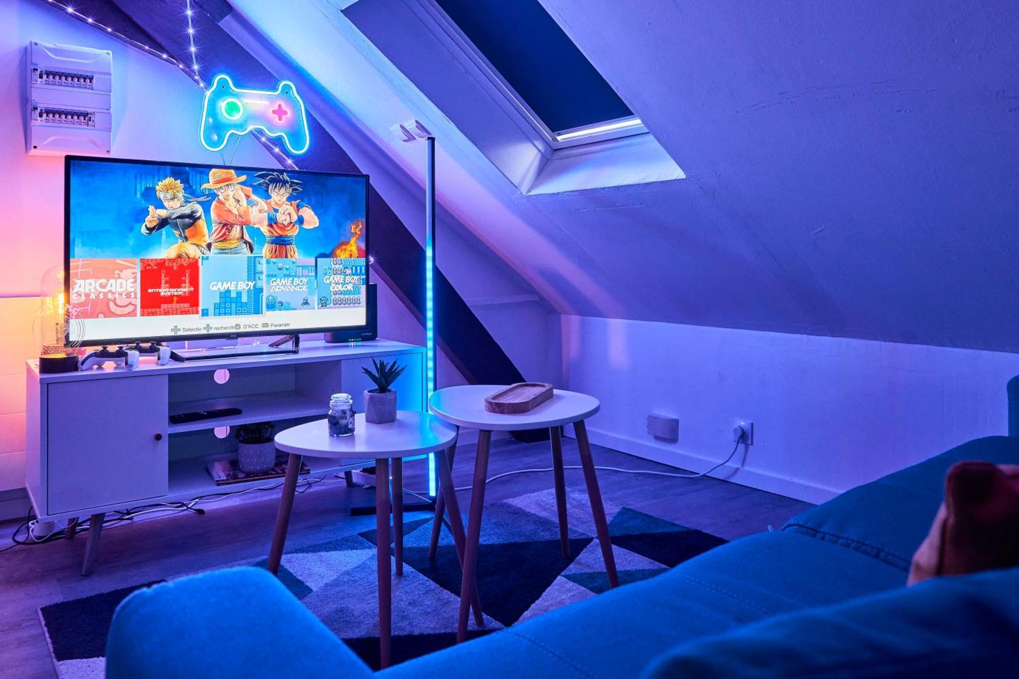 Gameclub - Les Demeures D'Adrien Apartment Carvin Bagian luar foto